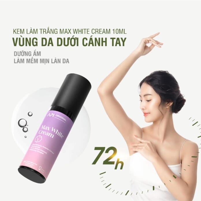 Review Son Nách Api – Bí quyết cho vùng da dưới cánh tay khô thoáng